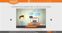 Desktop Screenshot of mobinia.si